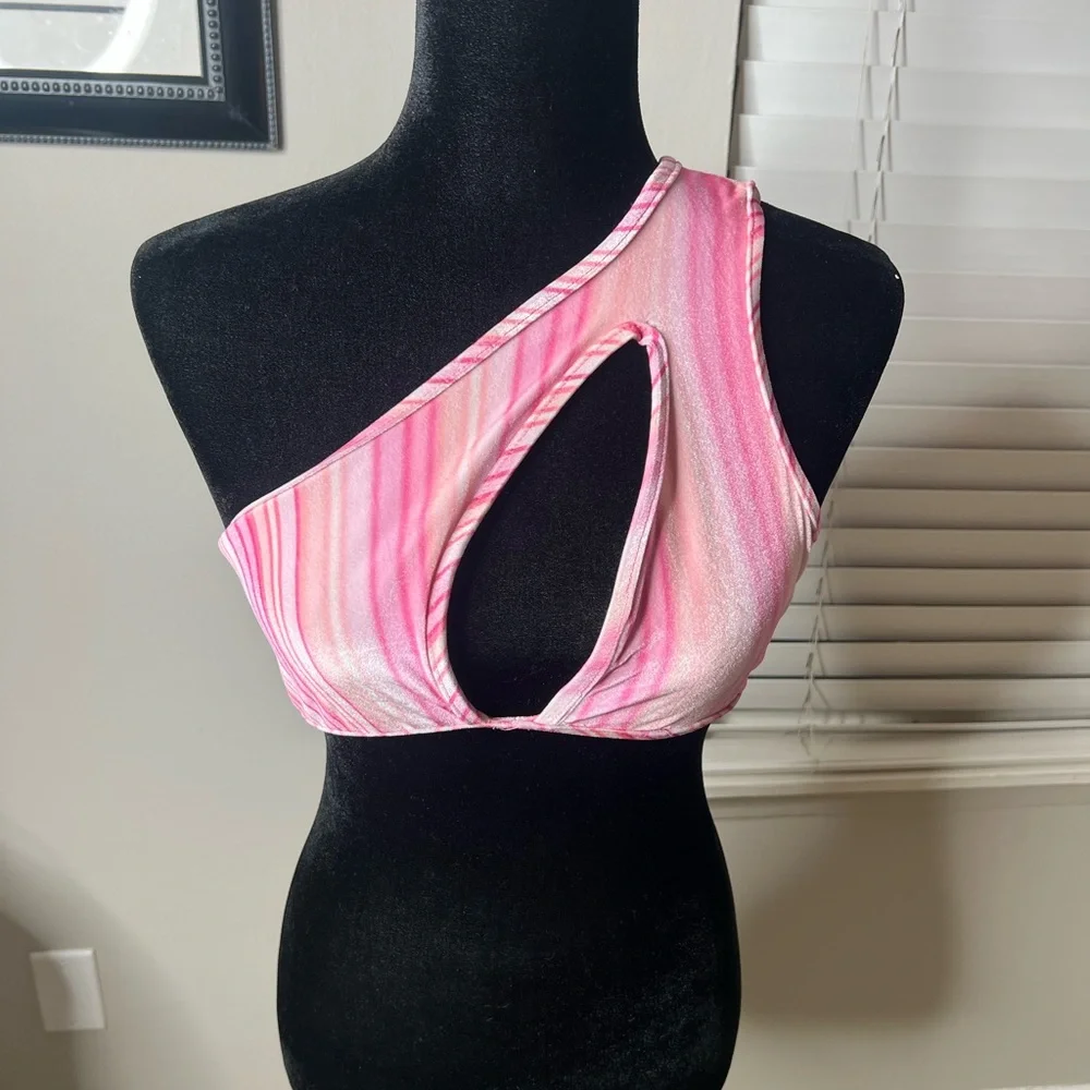 Frankies Bikinis Katrina velvet Bikini top large